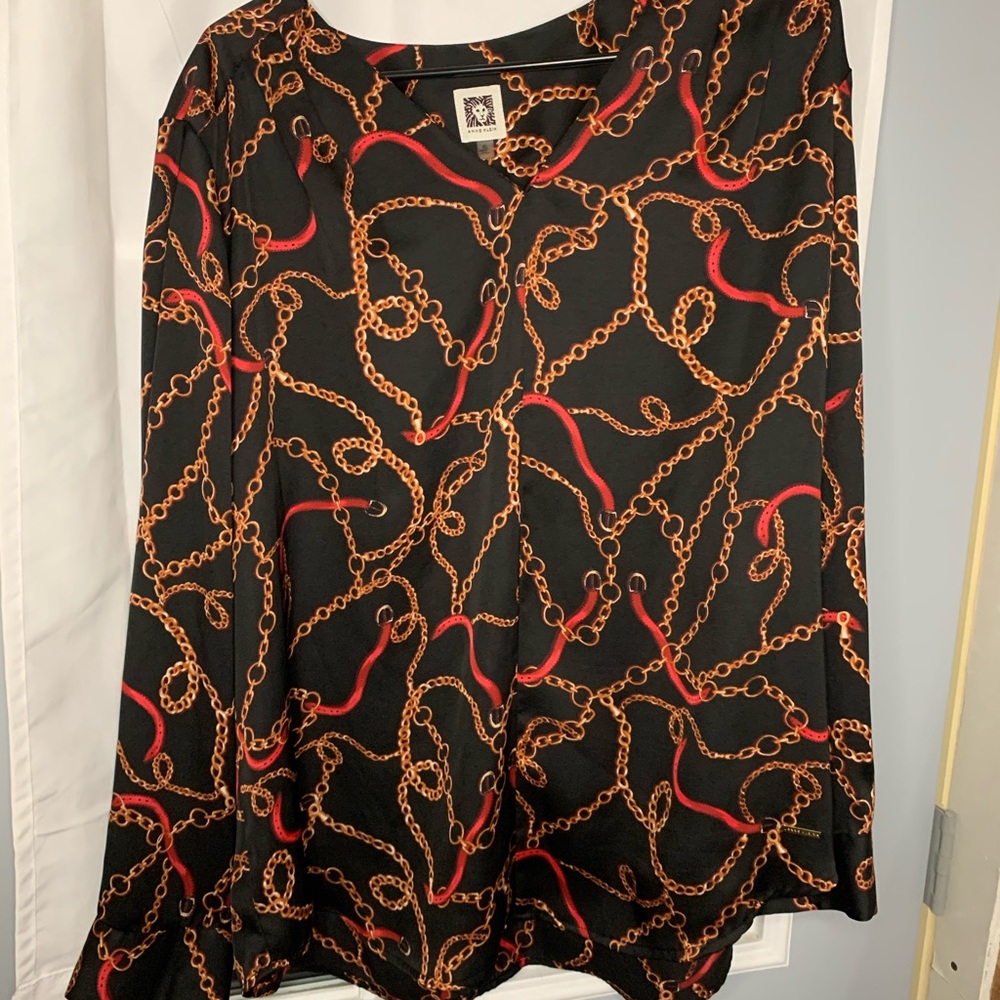 Anne Klein XL Blouse